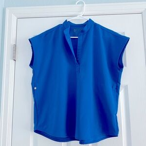 Women’s Figs Rafaela Royal Blue Scrub Top